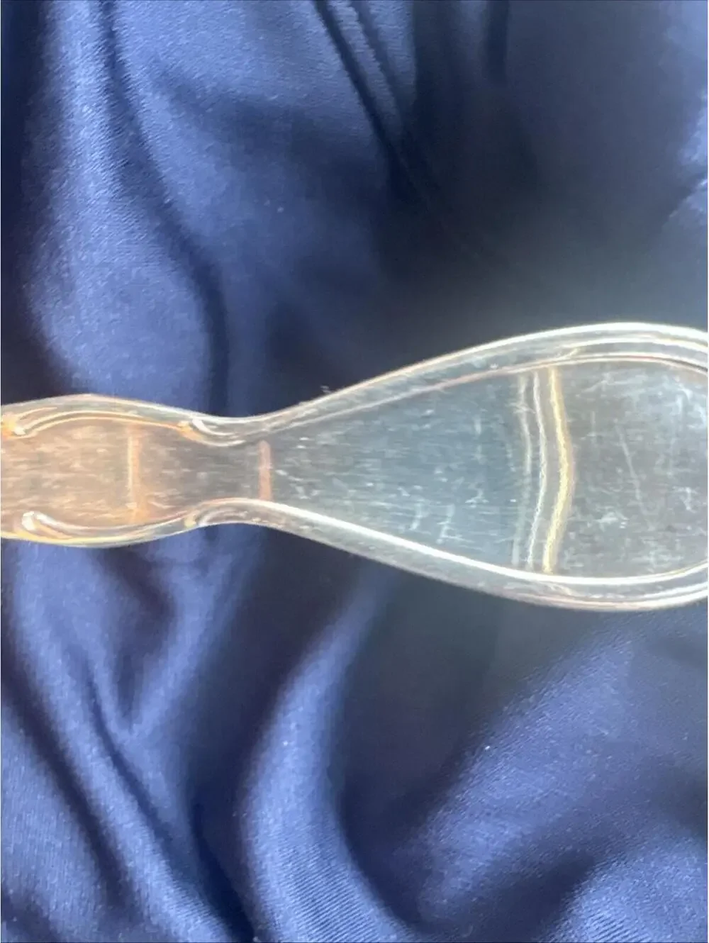 WM A Rogers Oneida Silver Plate Serving Spoon